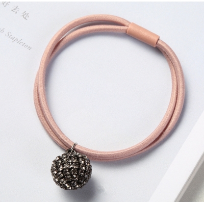 Korean style attractive glitzern crystal ball hair bands for women